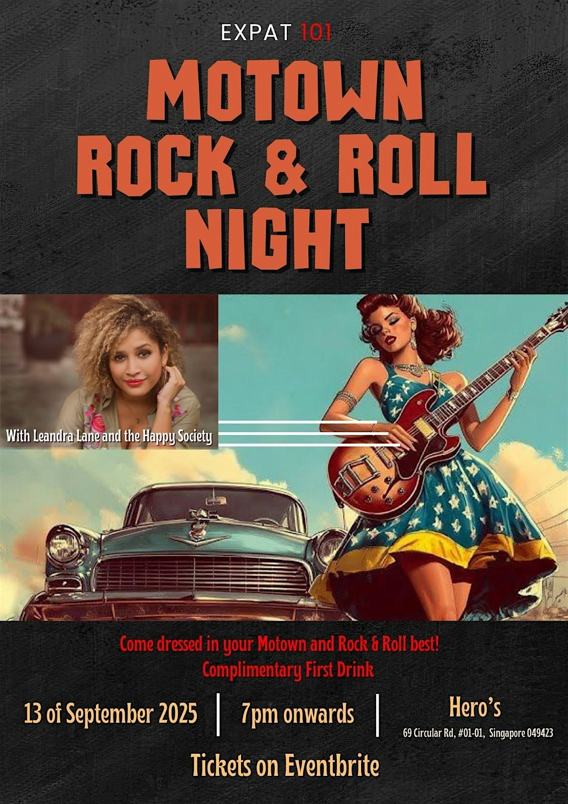 Motown Rock and Roll Party, 13 September | Event in Singapore | AllEvents