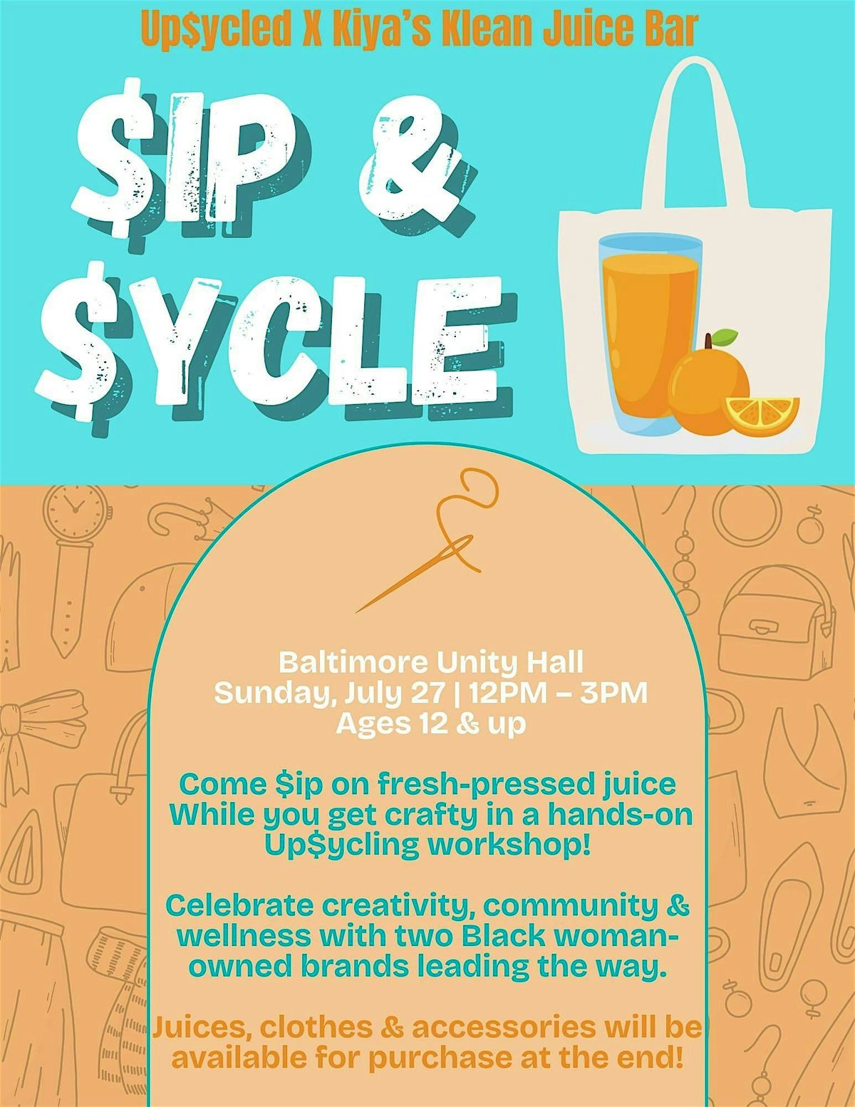 $ip N $ycle Workshop ☀️, 27 July | Event in Baltimore | AllEvents