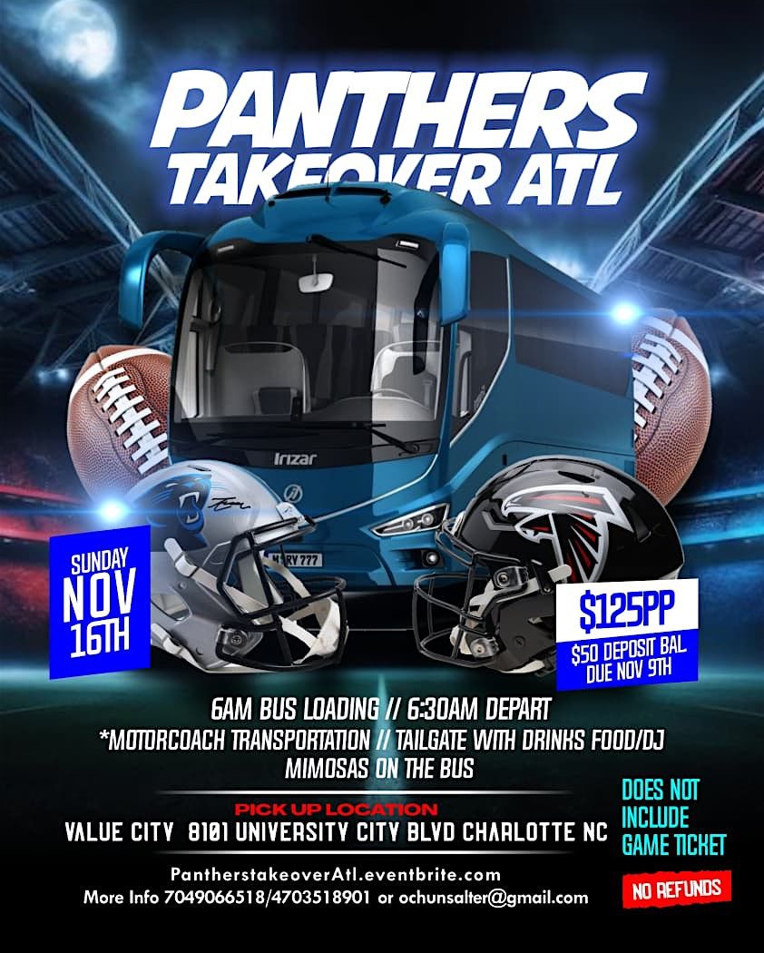 Panthers Takeover ATL  Bus Trip, 16 November | Event in Atlanta | AllEvents