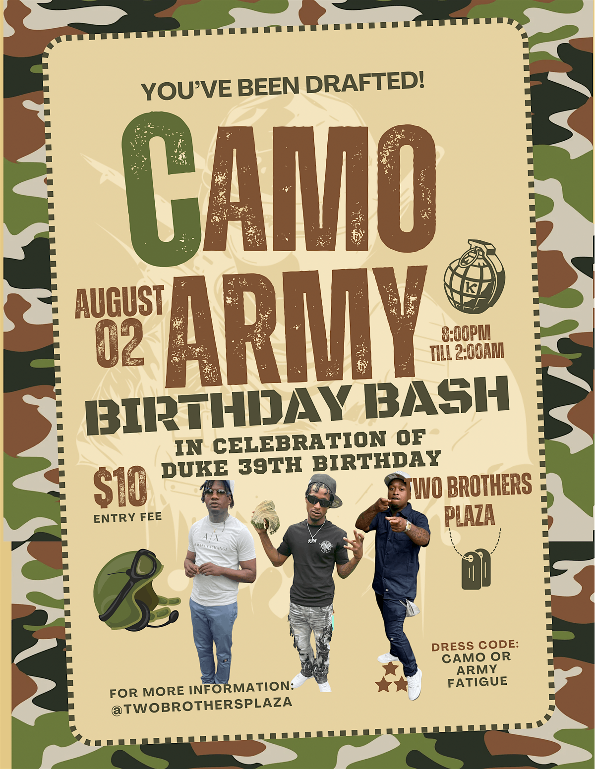 2BP Salute's to Duke, 2 August | Event in Hammond | AllEvents