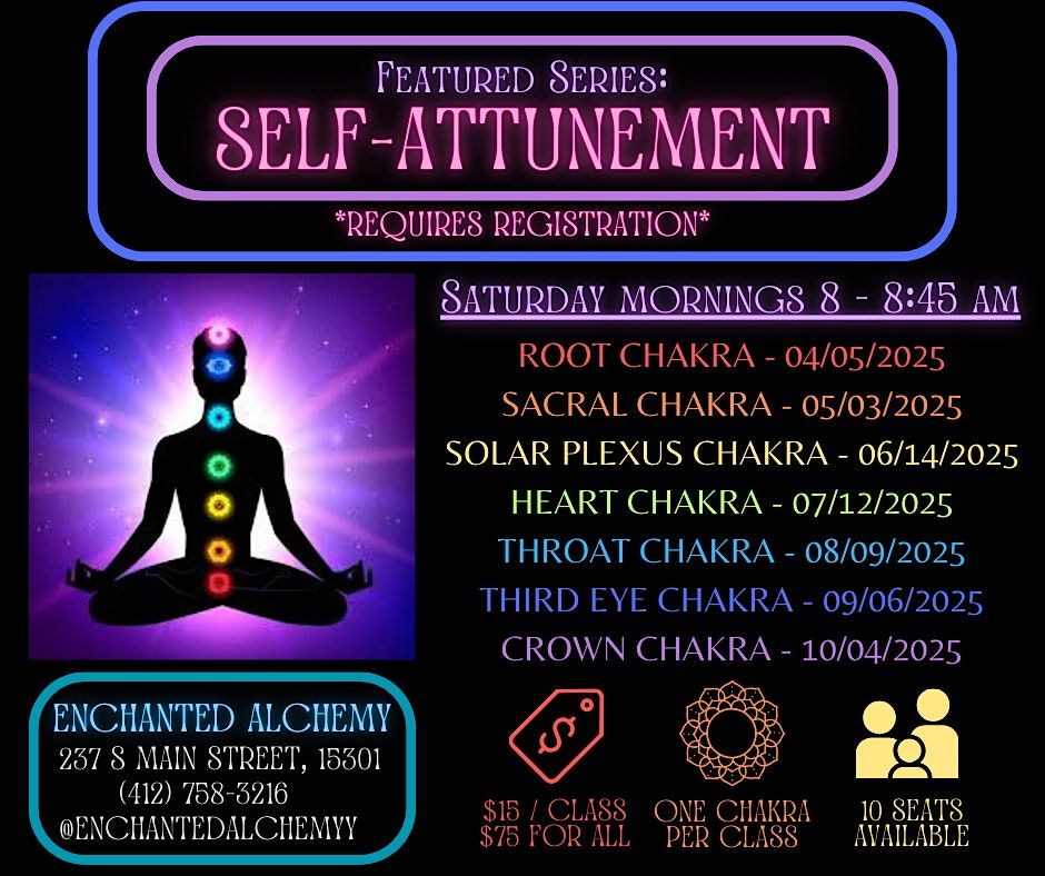 Self-Attunement: Chakra Rebalancing | Event in Washington | AllEvents