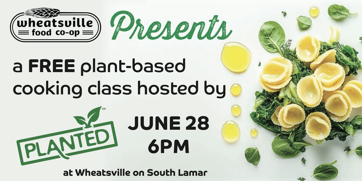 Free Plant-Based Cooking Class, 28 June | Event in Austin | AllEvents
