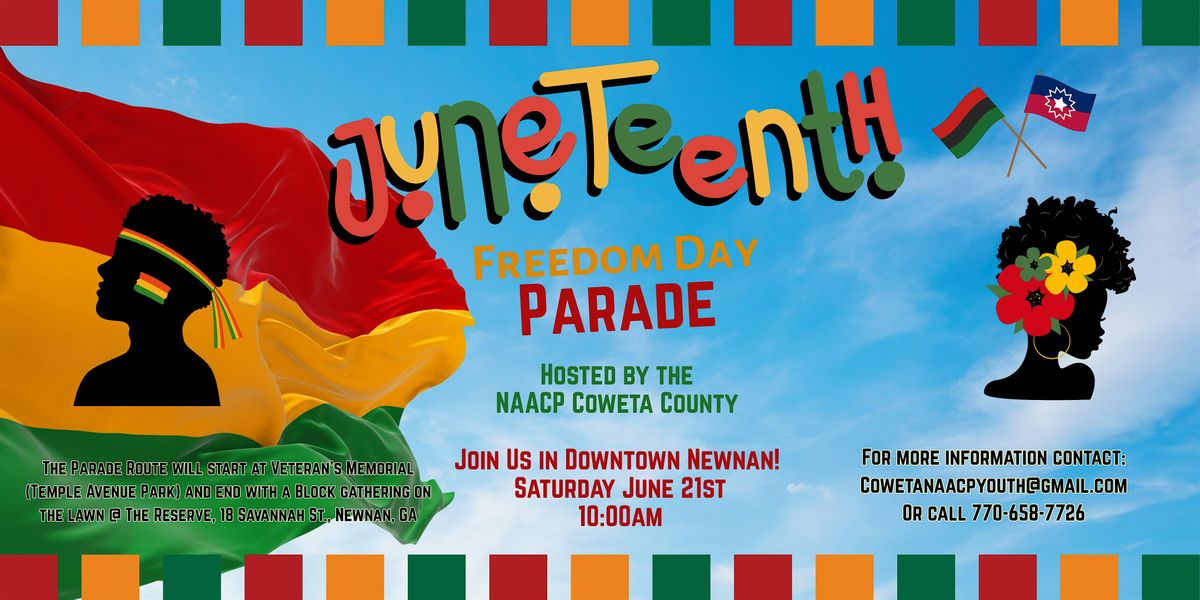 Juneteenth Freedom Day Parade, 21 June | Event in Newnan | AllEvents