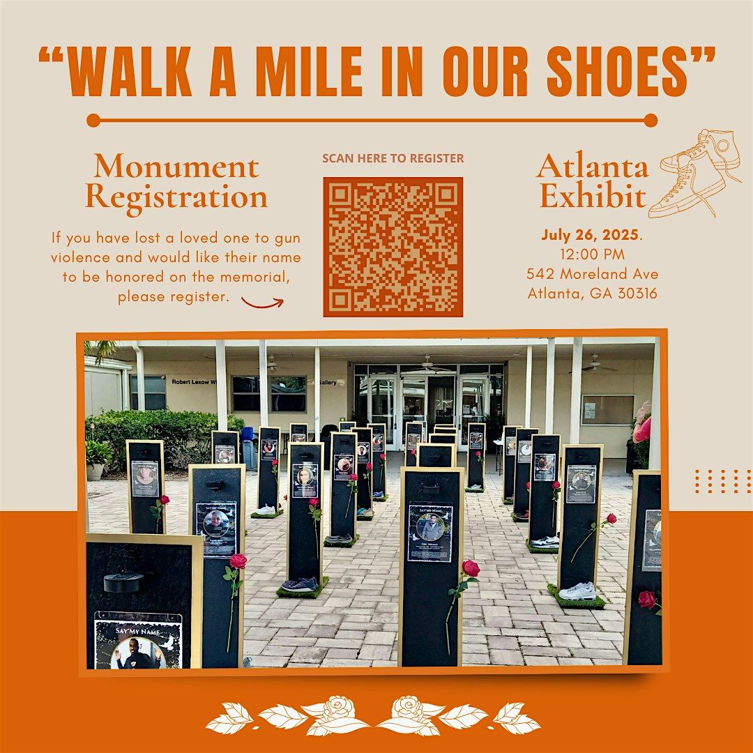 Walk a Mile in Our Shoes Monument Unveiling-Atlanta Stop, 26 July | Event in Atlanta | AllEvents