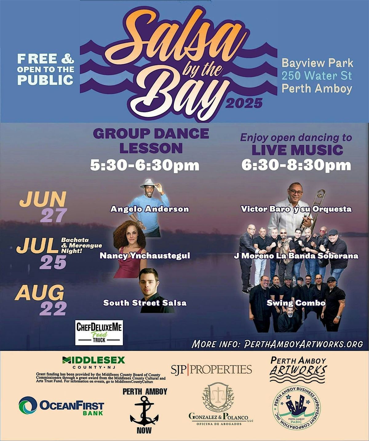 Salsa By The Bay, 22 August | Event in Perth Amboy | AllEvents