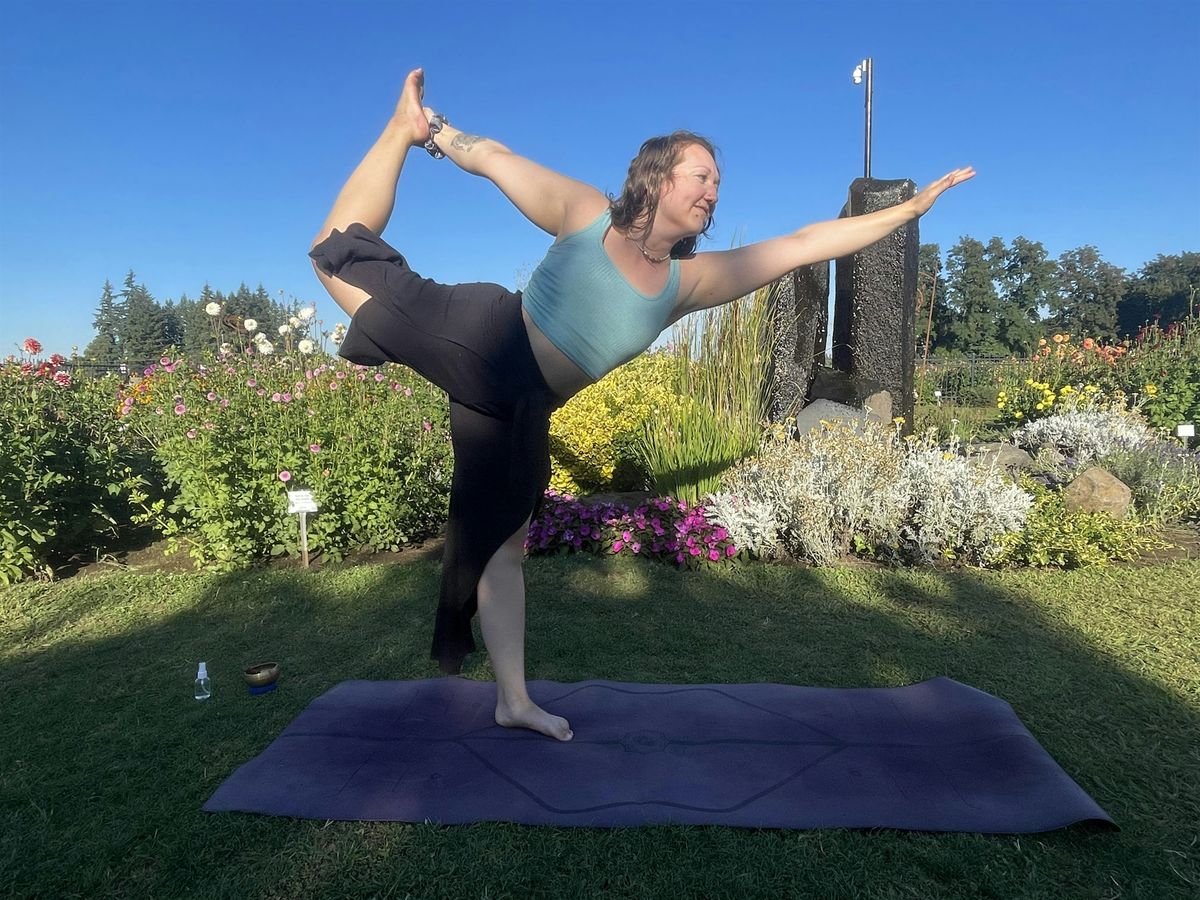 Yoga in the Dahlias with Kendyl, 6 August | Event in Canby | AllEvents