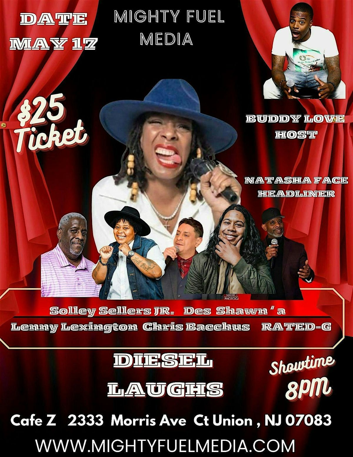Diesel Laughs Comedy Show, 17 May | Event in Union | AllEvents