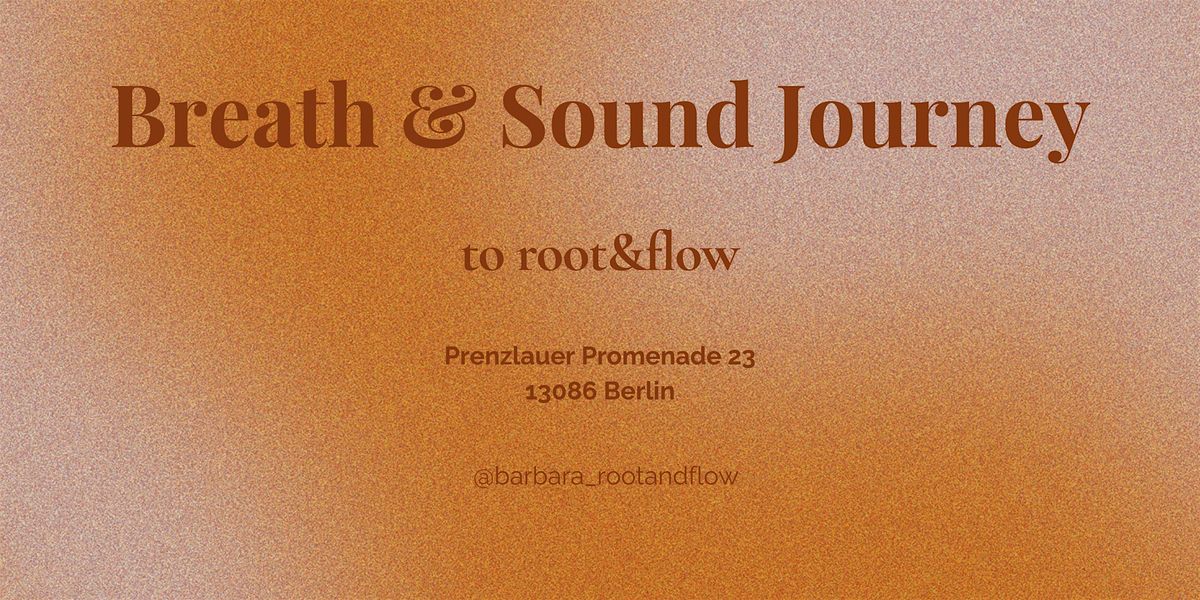 Breath & Sound Journey, 5 December | Event in Berlin | AllEvents