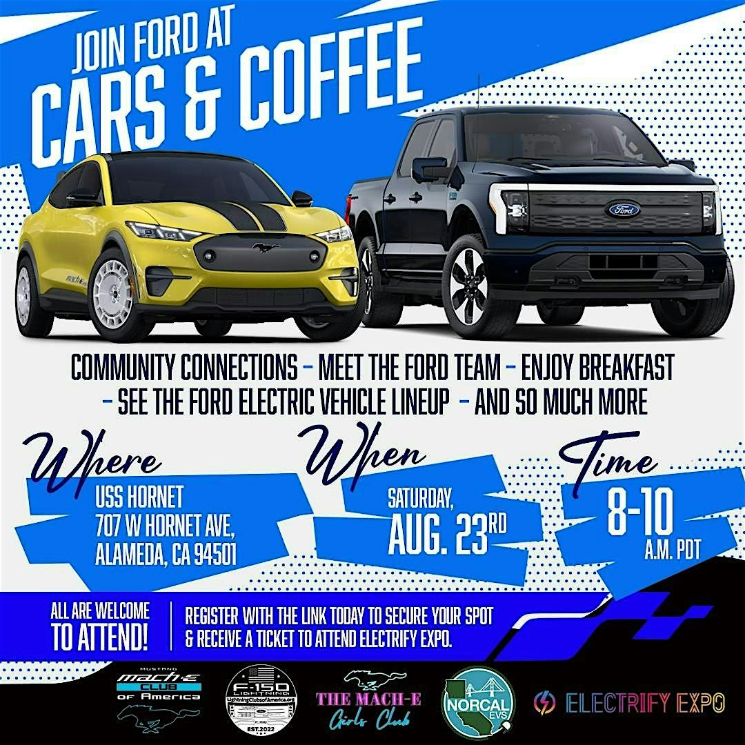 Ford Cars and Cofee, 23 August | Event in Alameda | AllEvents