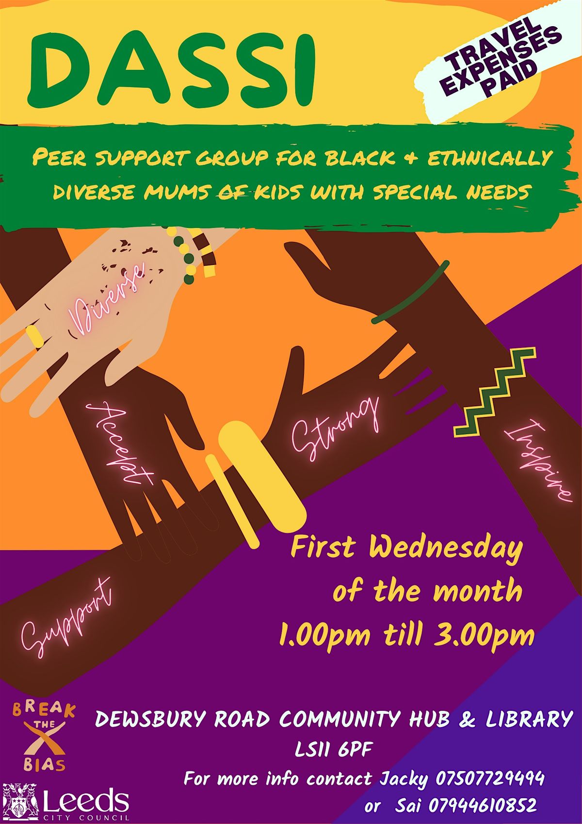 DASSI - Peer Support Group for culturally diverse mums of SEN kids | Event in Leeds | AllEvents