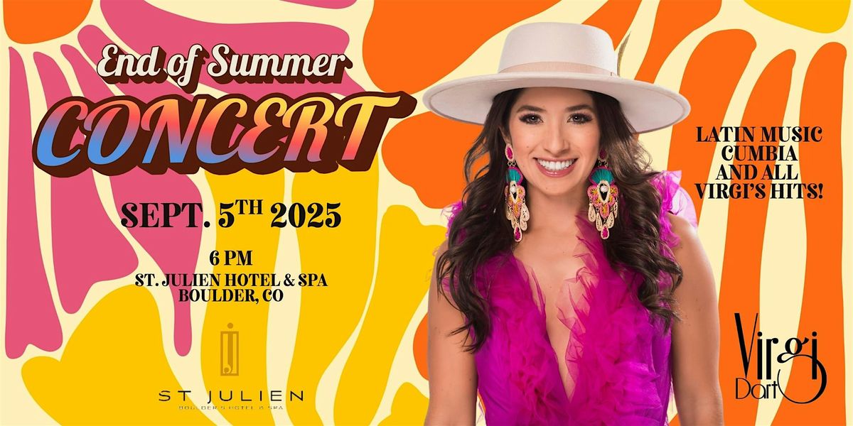 Virgi Dart Live at St. Julien Hotel, 5 September | Event in Boulder | AllEvents