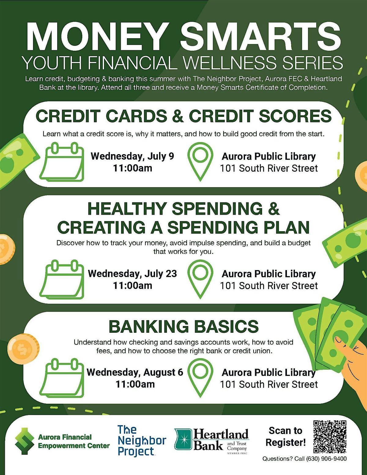 Youth Financial Wellness Series | Session 2 (Healthy Spending & Creating A | Event in Aurora | AllEvents