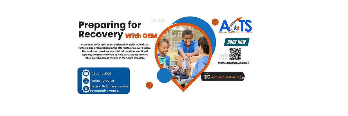 Preparing for Recovery with OEM, 26 July | Event in Houston | AllEvents