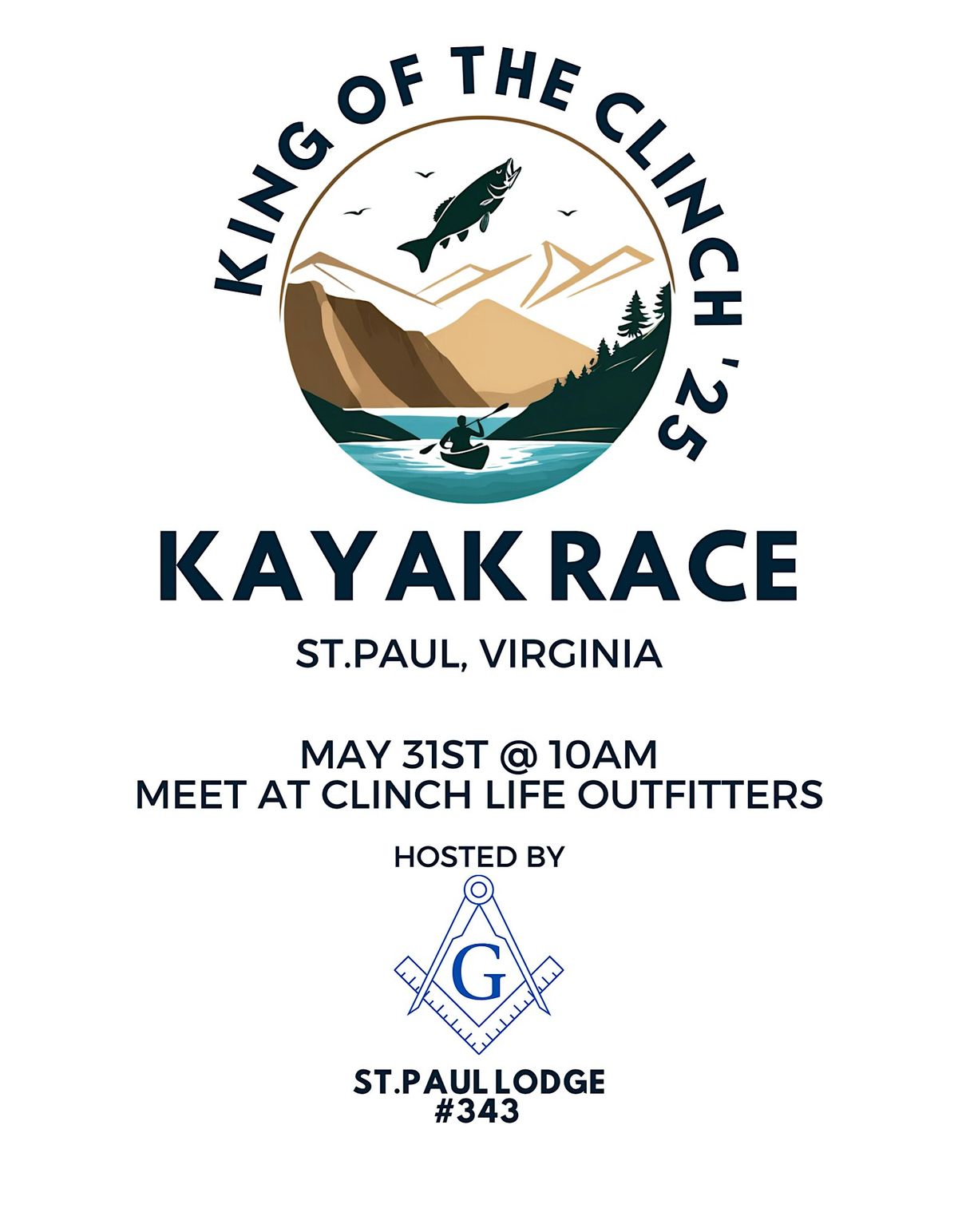 King of the Clinch Kayak Race 2025, 31 May | Event in Saint Paul | AllEvents