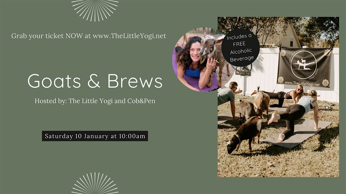 Goat Yoga at Cob & Pen, 10 January | Event in Lakeland | AllEvents