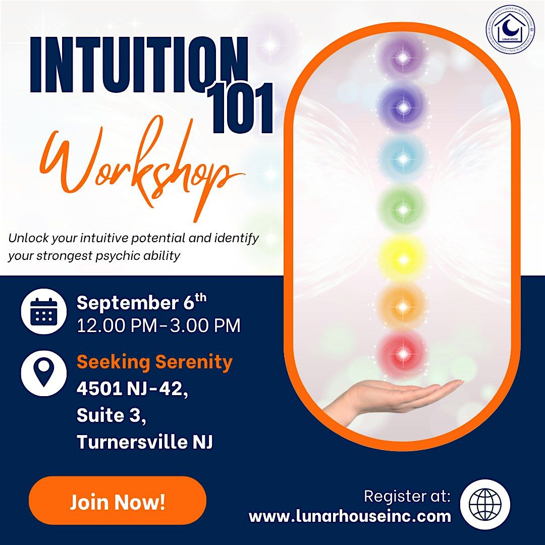 Intuition 101 Workshop, 6 September | Event in Washington Township | AllEvents