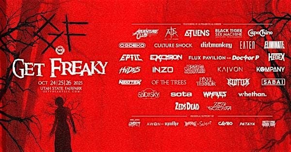 Get Freaky 2025 3 Day GA, 24 October | Event in Salt Lake City | AllEvents