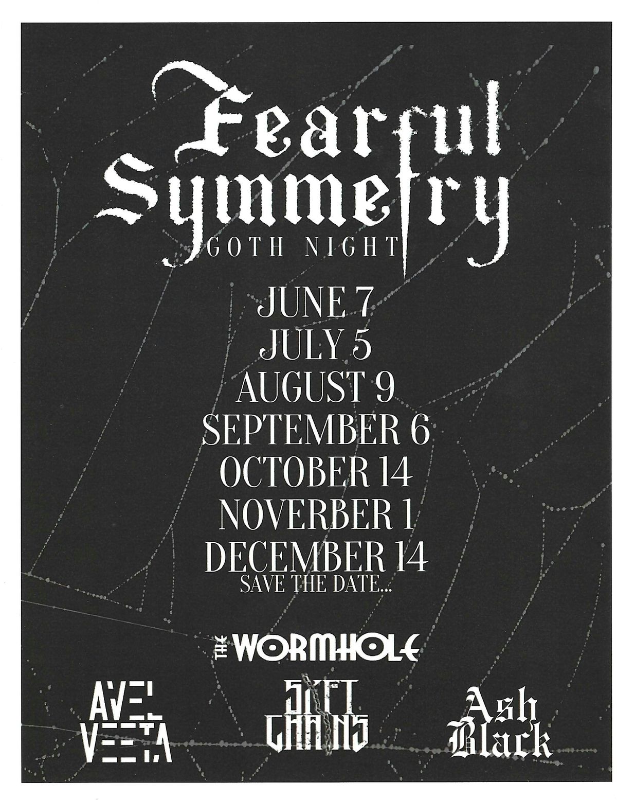 Fearful Symmetry Goth Night, 5 July | Event in Savannah | AllEvents