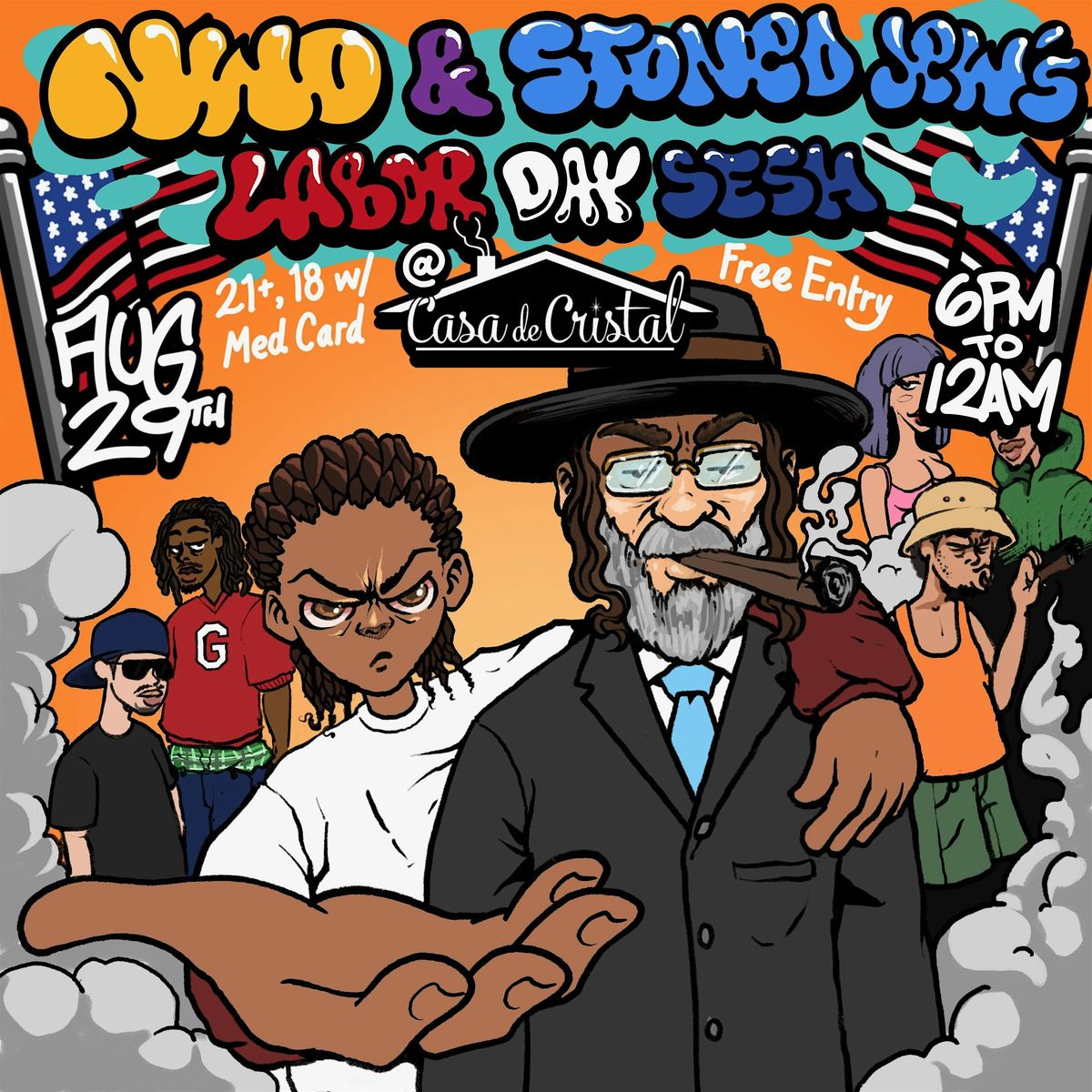 NWO & Stoned Jew Labor Day Sesh, 29 August | Event in Miami | AllEvents