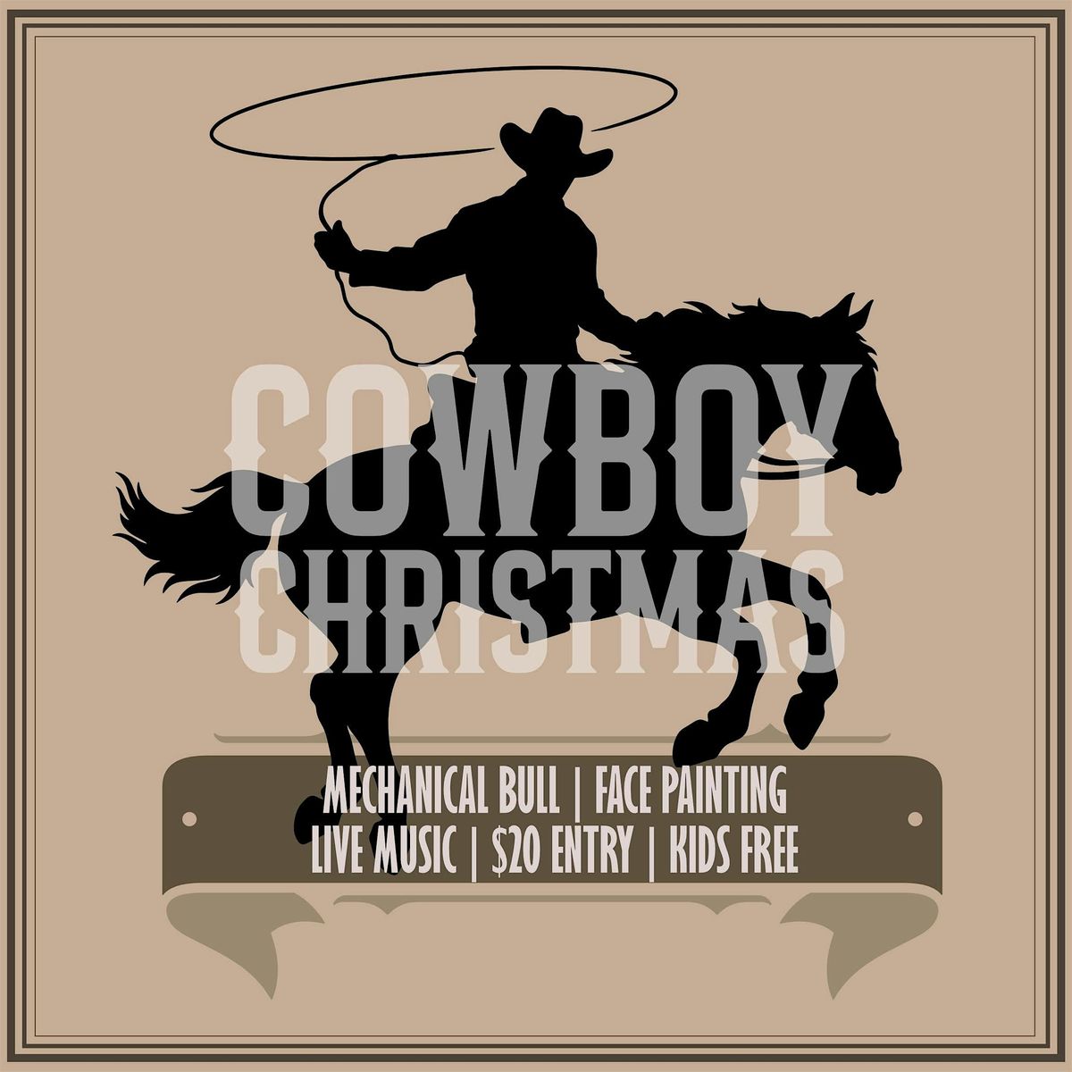 Cowboy Christmas at the Queen of the West, 14 December | Event in Geelong West | AllEvents