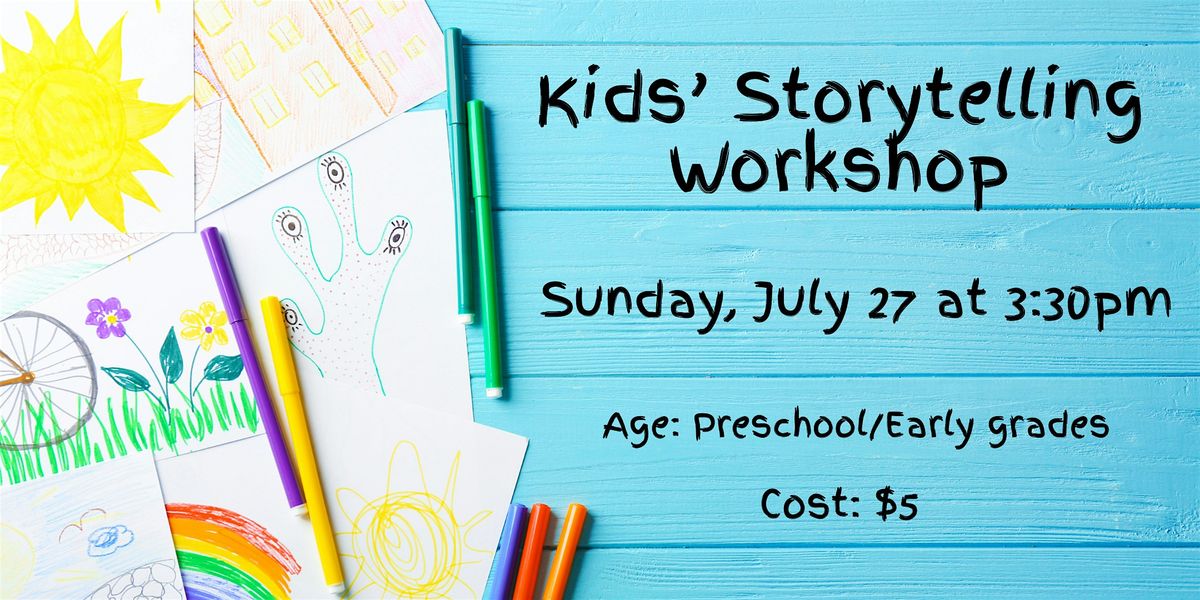 Kids' Storytelling Workshop, 27 July | Event in North Andover | AllEvents
