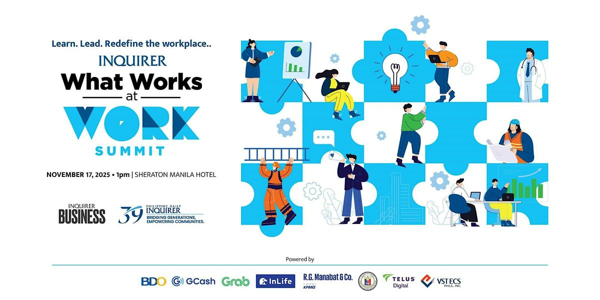 WHAT WORKS AT WORK SUMMIT 2025 | Event in Pasay City | AllEvents