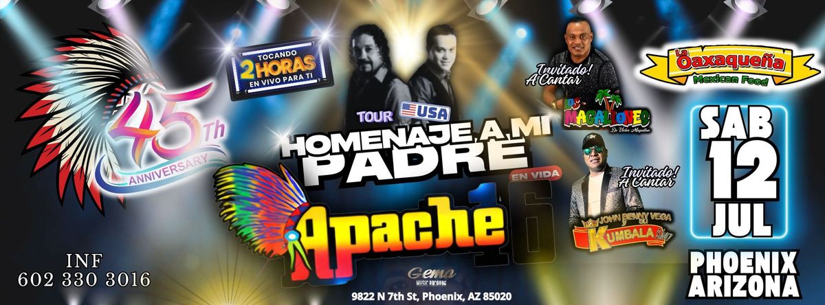 APACHE 16, 12 July | Event in Phoenix | AllEvents