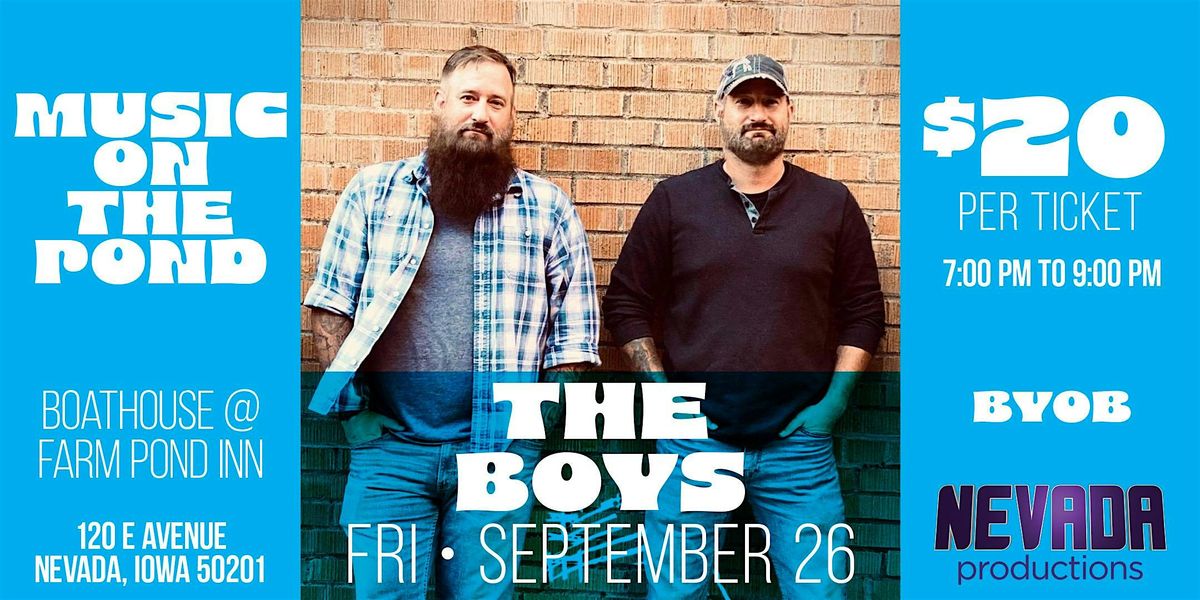 Music On The Pond: The Boys, 26 September | Event in Nevada | AllEvents
