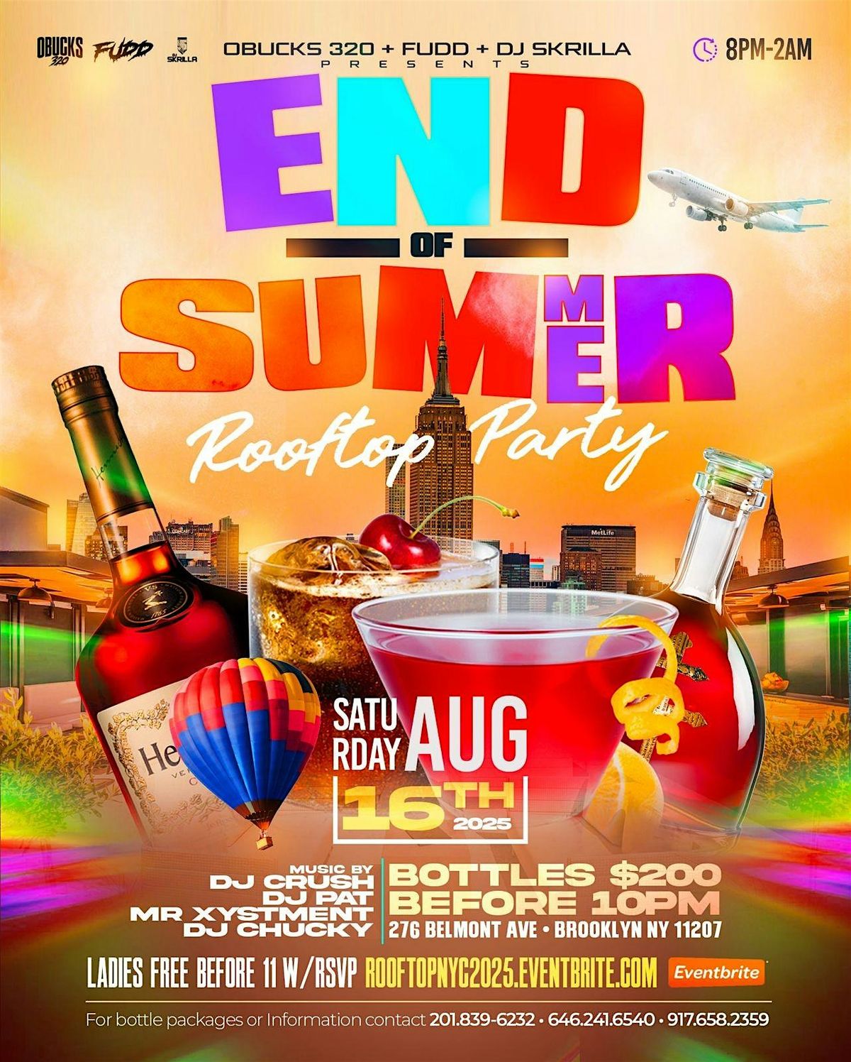 “END OF THE SUMMER” ROOFTOP DAY PARTY NYC, 16 August | Event in Brooklyn | AllEvents