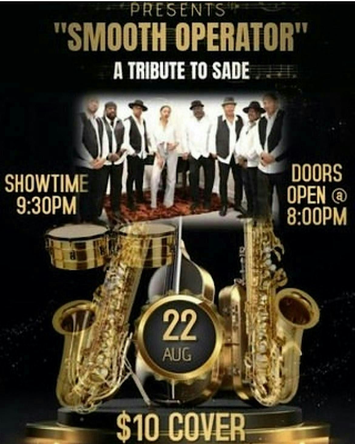 Smooth Operator Live " a Tribute to Sade", 22 August | Event in Temecula | AllEvents