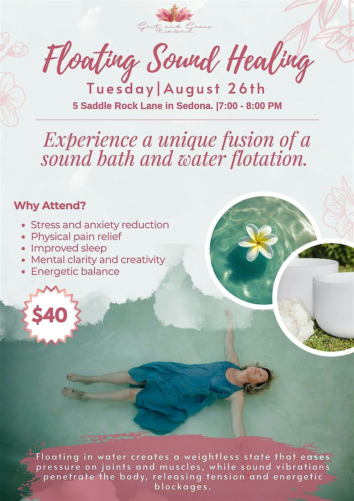 Floating Sound Healing, 26 August | Event in Sedona | AllEvents