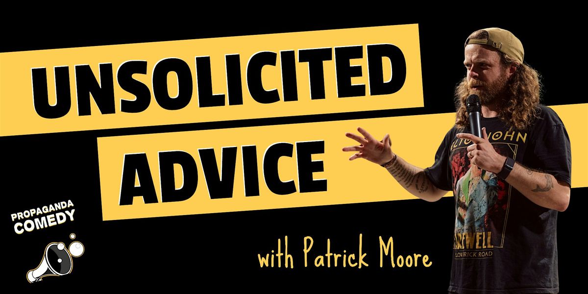 UNSOLICITED ADVICE - Anonymous Questions, Comedic Answers, 30 November | Event in Berlin | AllEvents