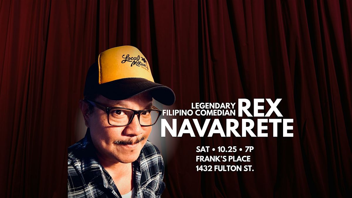 Rex Navarrete Live at Frank’s Place, 25 October | Event in Fresno | AllEvents