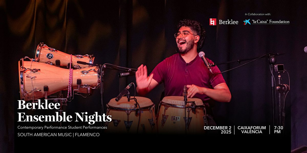 Berklee Ensemble Nights - December 2, 2 December | Event in València | AllEvents