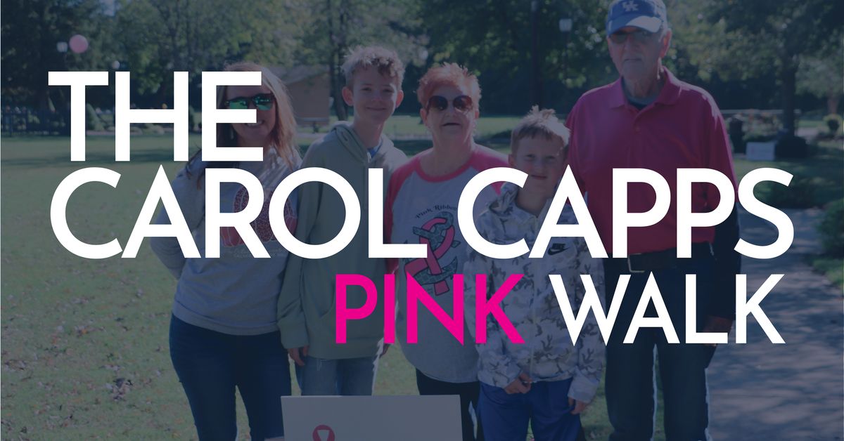 The Carol Capps Pink Walk, 11 October | Event in Calvert City | AllEvents