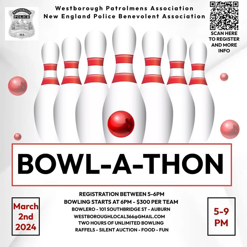 Bowlathon, Bowlero (Auburn, MA), March 2 2024 AllEvents.in