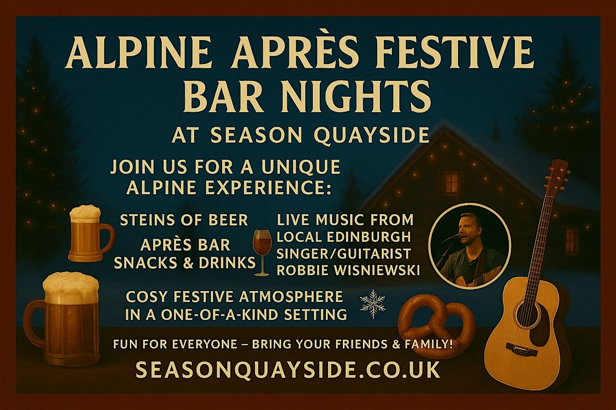 Apre Festive Nights, 20 December | Event in Leith | AllEvents