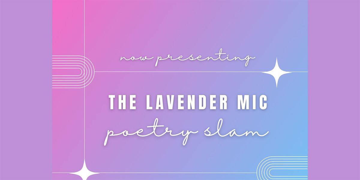 The Lavender Mic at Petals & Pages, 18 August | Event in Denver | AllEvents