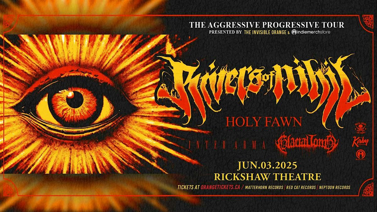 Rivers of Nihil with guests Holy Fawn, Inter Arma and GLACIAL TOMB, 3 June | Event in Vancouver | AllEvents