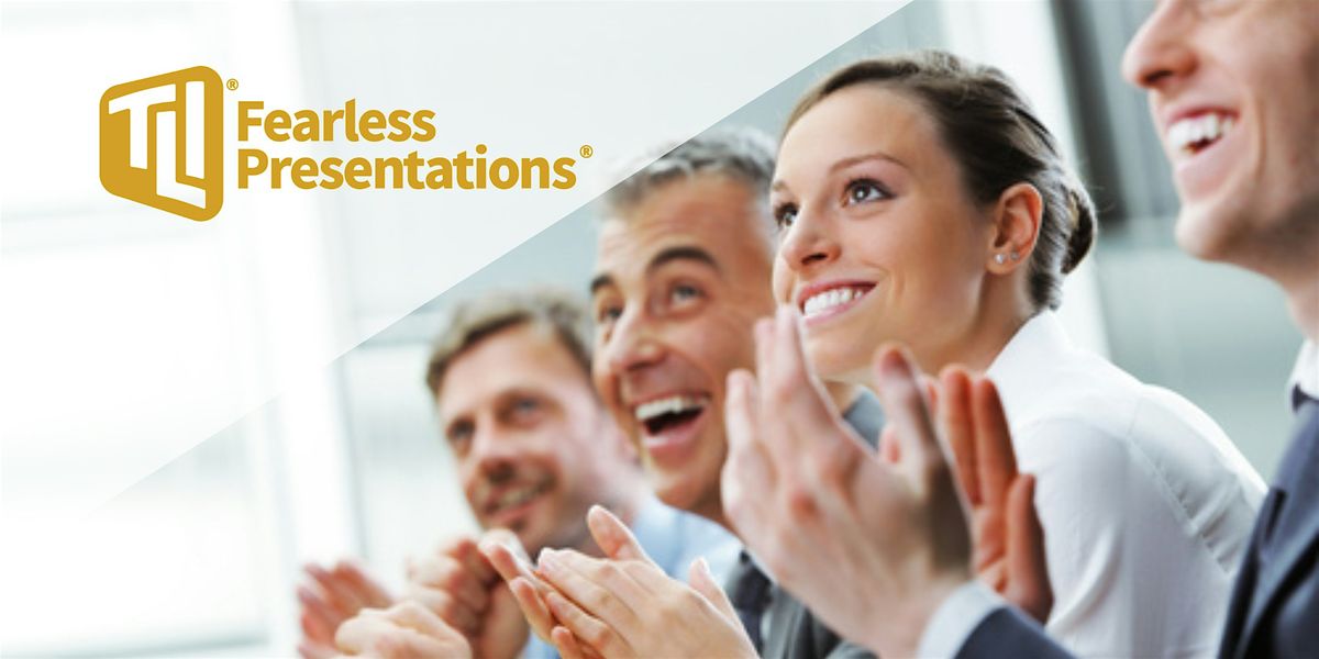 Fearless Presentations ® Public Speaking Class San Francisco, 6 November | Event in San Mateo | AllEvents