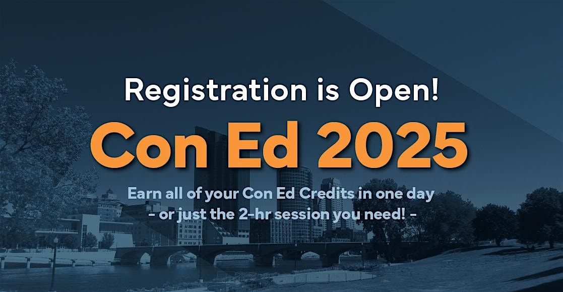 All Your Con Ed Credits At One Time!, 24 September | Event in Grand Rapids | AllEvents