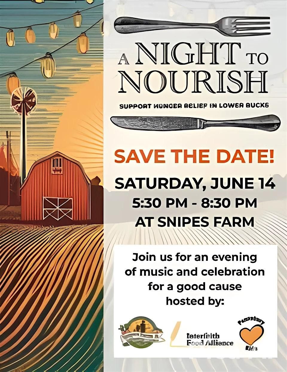 A Night to Nourish, 14 June | Event in Morrisville | AllEvents