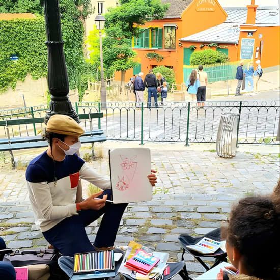 Drawing workshop / creative notebook during an unusual walk in Montmartre, 22 June | Event in Saint-Ouen | AllEvents