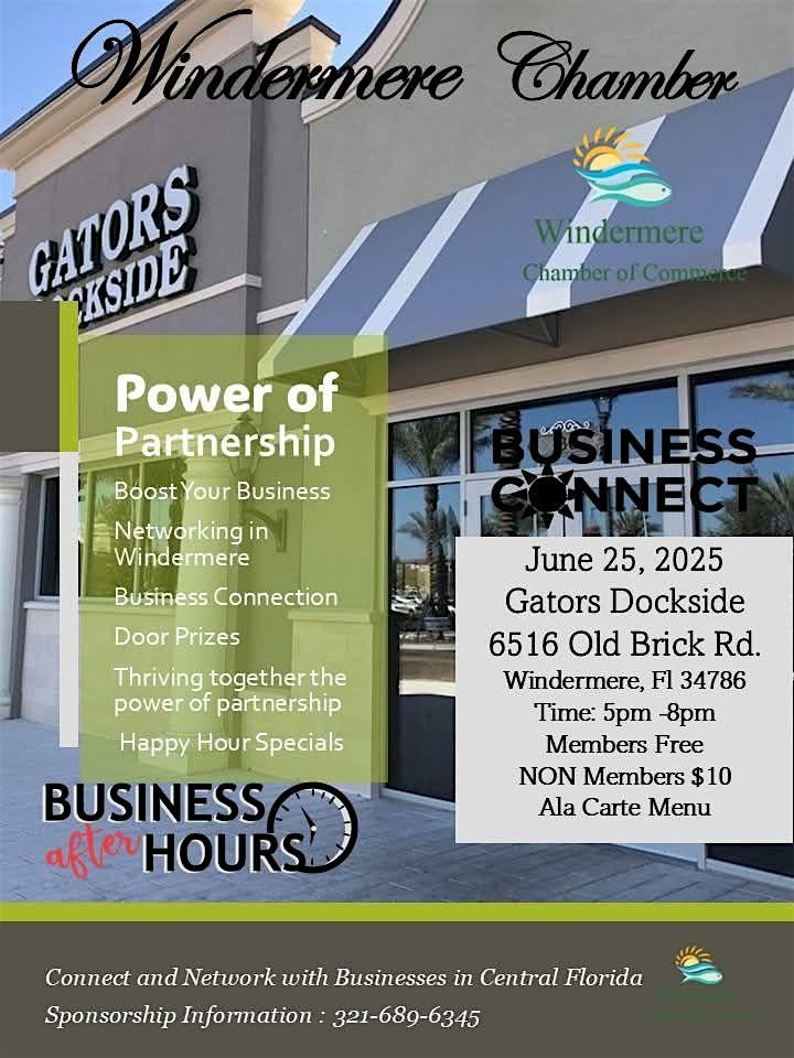 Business Connection After Hours, 25 June | Event in Windermere | AllEvents