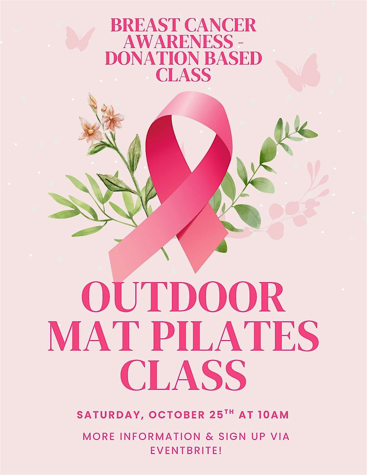We Plank in Pink: Donation Based Mat Pilates Class, 25 October | Event in Baltimore | AllEvents