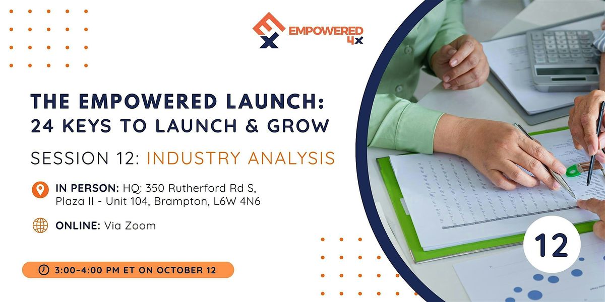 The Empowered Launch: 24 Keys to Launch & Grow, 12 October | Event in Brampton | AllEvents