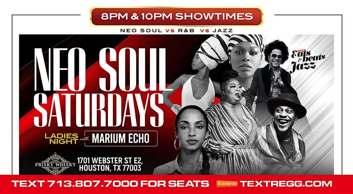 NEO  SOUL SATURDAYS w/ LIVE MUSIC - NEO SOUL vs R&B, 14 September | Event in Houston | AllEvents