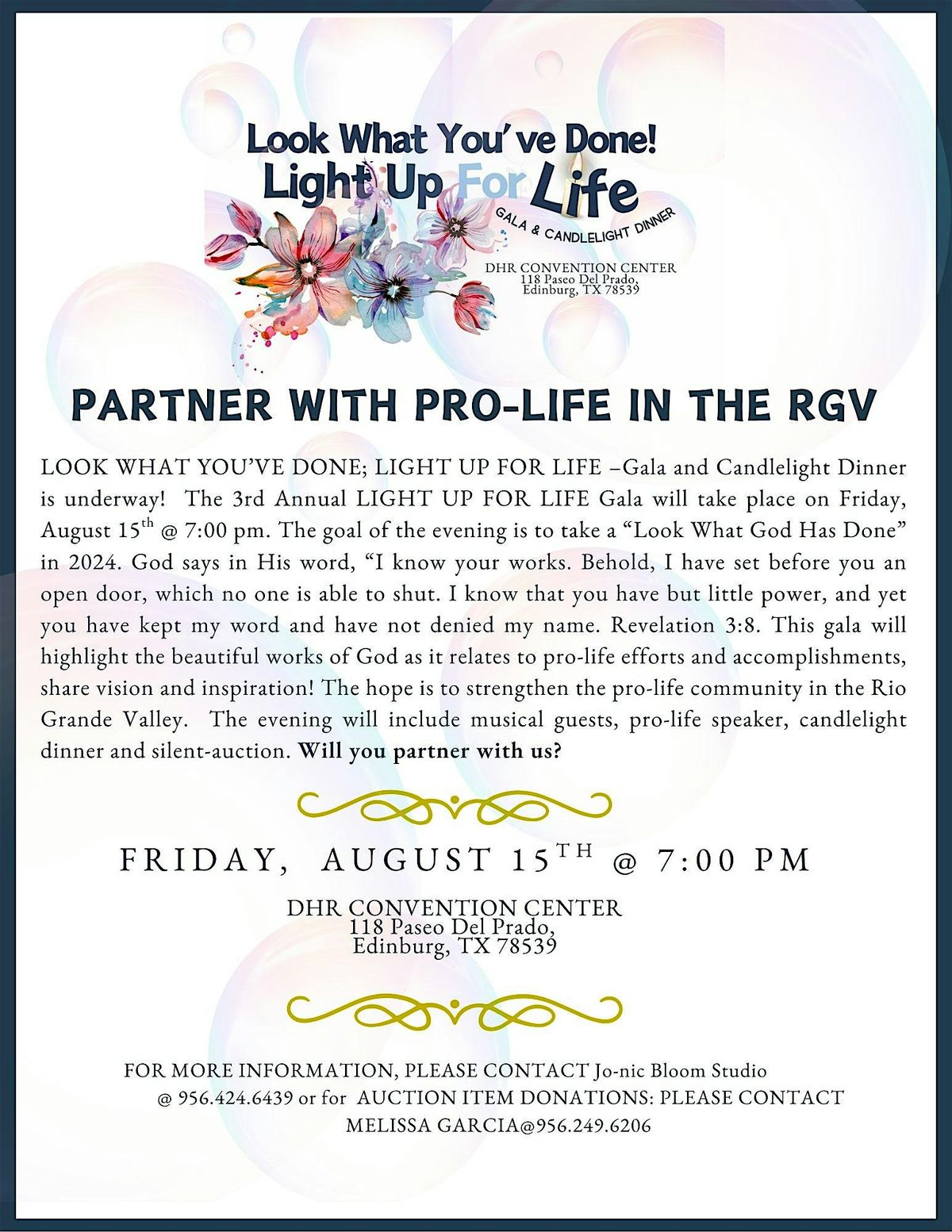 Look What You've Done- Prolife Gala and Fundraiser, 15 August | Event in Edinburg | AllEvents