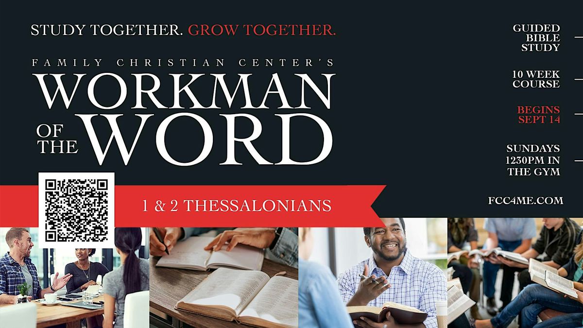 Workman of The Word Study-September, 14th.  Study of  I & II Thessalonians, 14 September | Event in Munster