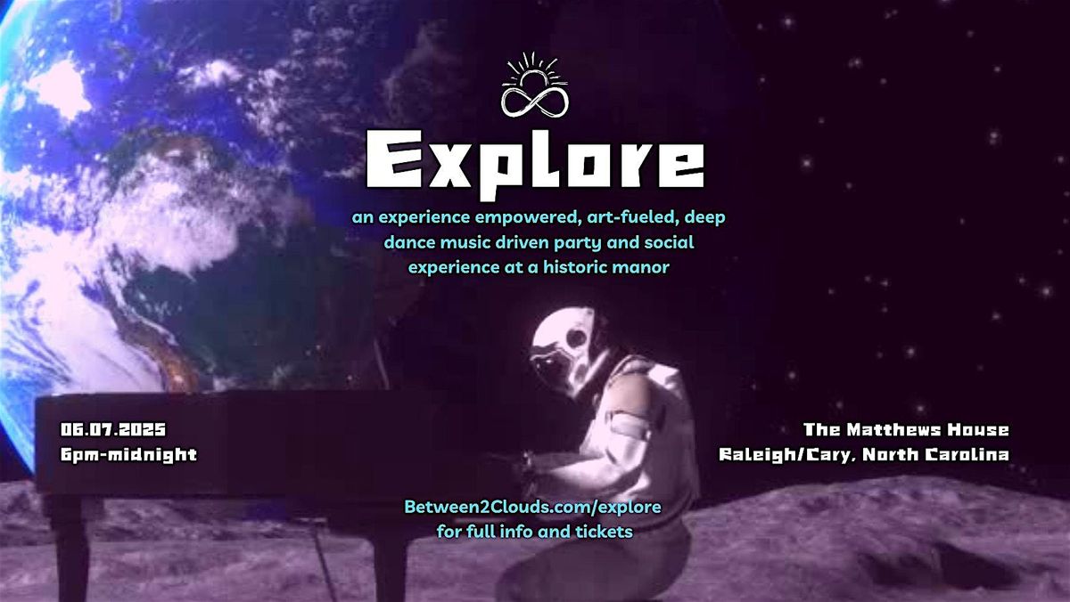 Explore: dance party and art experience at a historic manor, 7 June | Event in Cary | AllEvents